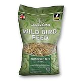 Copdock Mill Wild Bird Seed Supreme Mix 12.75kg – All Year-Round Bird Food – 100% Natural Ingredients Including Peanuts for Wild Birds – Suitable for All Wild Bird Species