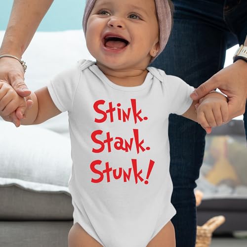Stink Stank Stunk Gr-NCH Infant One-Piece Bodysuit, Soft Cotton2