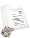 Wash-Away Water Soluble Stabilizer 9 inch x 25 Yard Roll. SuperStable Embroidery Stabilizer & Topping