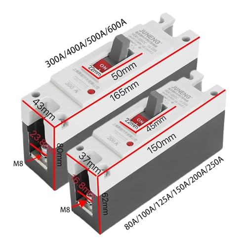 Protector de celdas solares y disyuntor CC MCCB para energía aislada en autocaravanas 2