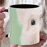 Bricolaje: puedes personalizar el patrón y usar una taza divertida para decirles a tus amigos cuánto la amas y la extrañas. Esta taza de café es adecuada para el regalo de cumpleaños de un amigo o como un lindo regalo de Navidad.