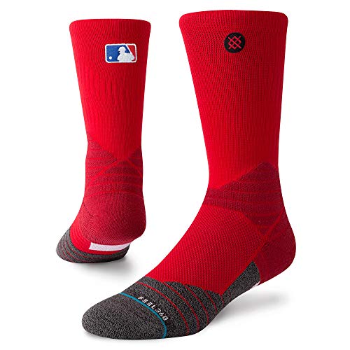 Stance Men's M559C16DIA MLB On Field Diamond Pro Crew Sock