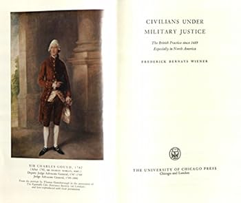 Hardcover Civilians Under Military Justice Book