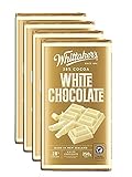 Whittaker's White Chocolate Block 250g (Pack of 4) （Made in New Zealand）