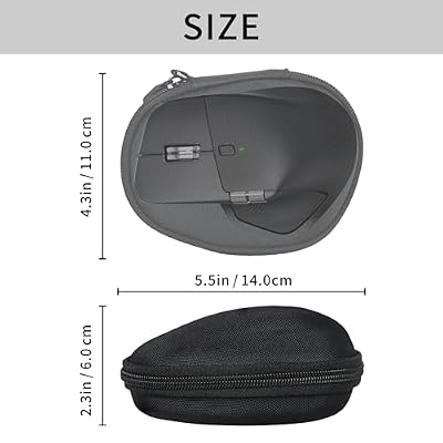 Case Compatible with Logitech MX Master 4 / MX Master 3, Shockproof, dustproof, and Water-Resistant Protection