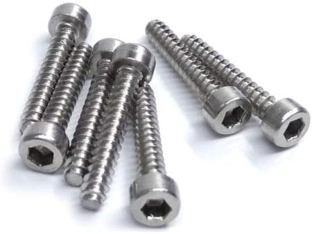 50Pcs M3 M3.4 allen self tapping screws flat tail self-attack bolts hex socket bolt 6-18mm Length - (Dimensions: M3*16 mm)