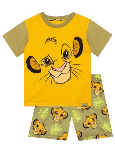 Disney Lion King Pajamas | Simba Boys Short Pajamas | Summer PJs For Boys
