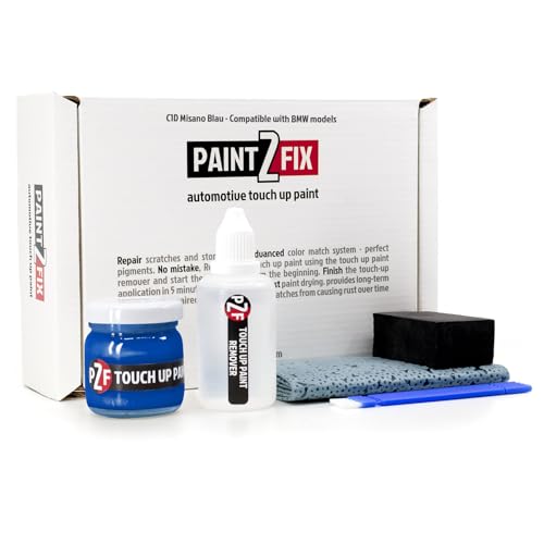 C1D Misano Blau | Misano Blue | Misanoblau Touch-Up Paint & Scratch Repair Kit for BMW Models - 0.84 fl oz (25ml)