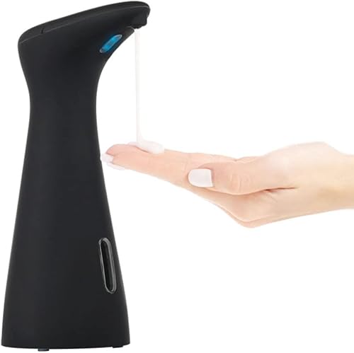 Dispensador de jabón, dispensador automático sin contacto para encimera de cocina con sensor de movimiento infrarrojo, clasificación impermeable