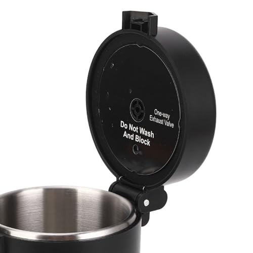 Contenedor de café hermético de acero inoxidable 304 miniatura 4