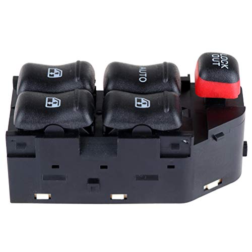 Power Window Switch Front Left Driver Side Replacement Fit For 2004-2005 For Chevrolet Classic 1997-2003 For Chevrolet Malibu 1997-1999 For Oldsmobile Cutlass 227 #TOP4