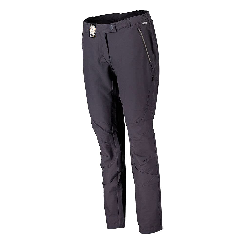 Regatta Highton Women's UV Protection Straight Fit Stretch Hiking Pant Seal Grey