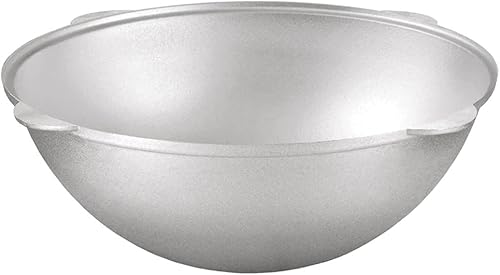 Miniatura 3 de TM KUKMARA Wok Kazan de aluminio fundido de aluminio Kazan olla de cocina con tapa 15 L utensilios de cocina de camping olla