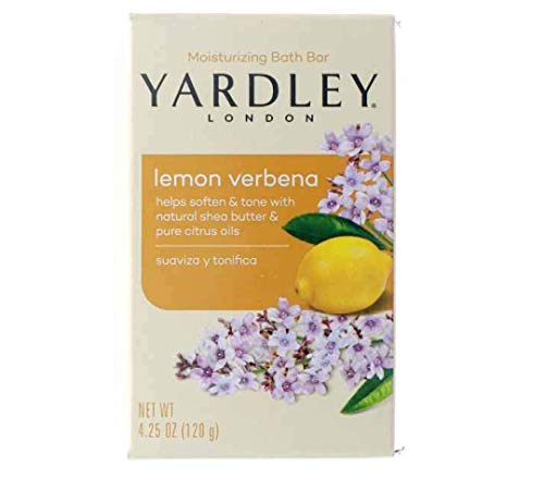 Yardley London Lemon Verbena with Shea Butter & Pure Citrus Oil Moisturizing Bar 4.25 ozr (Pack of 8) image 5