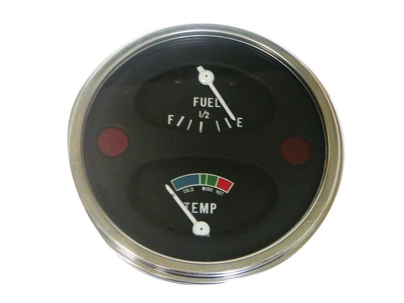 Mytractor Cluster Temperature & Fuel Gauge Works with Oliver 2-44, 550, 770, 880 101340A - KIT