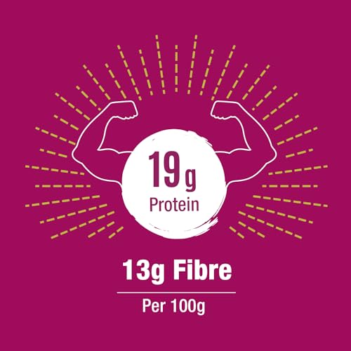 Image of Protein Chef Madras South Mixture Namkeen (180g), 11g Max Protein per Serve, Guilt free Healthy Snacks, Sugar Free Snacks, Vegan Diet