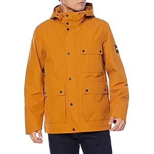 [エーグル] マウンテンパーカ [公式] ゴアテックス オブラカム ジャケット メンズ マスタード M