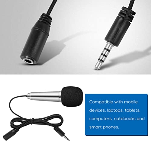 ARTIBETTER Mini Microfone para O Telefone Portátil Gravação de Voz Cantando Mic Handheld para Celula