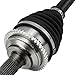 PHILTOP CV Axle Shaft Assembly Compatible with Mazda 6 2003-2008 2.3L, Front Right Complete CV Joint Axle Shaft 1 PCS