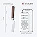 Boker Magnum Outdoor Cuisine III Pocket Knife - Folding Chef Knife with 4.72 Inch Japanese Nakiri Blade, 7Cr17MoV Steel and Tulip Wood Handle (01MB432)