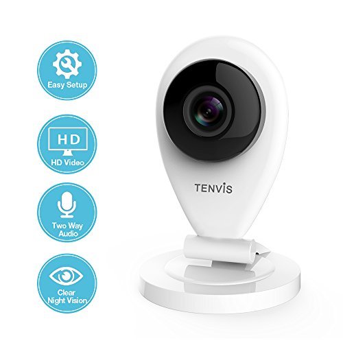 TENVIS IP602W IP Camera Easy Installation with The Mounting Bracket 1/4 CMOS Image Sensor and 6mm Lens