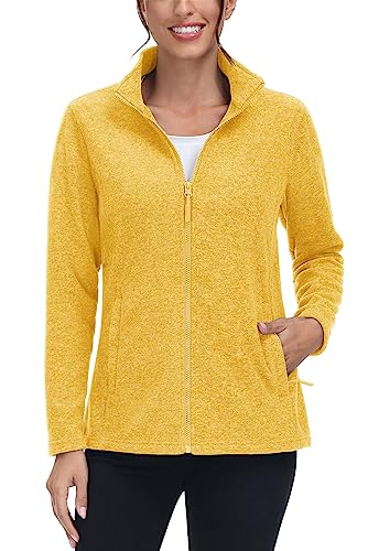 TACVASEN Women's Full Zip Fleece Jacket