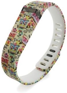 I-SMILE 3PCS Replacement Bands with Metal Clasps for Fitbit Flex, Set of 3 with 2 Piece Silicon Fastener Ring