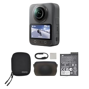 DJI Osmo 360 Camera Standard Combo, Waterproof 360° Action Camera with 1-I...