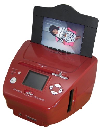 Wolverine Data SNaP100 Slides, Negatives and Photos to Digital Image Converter (Red)