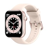 Smartwatch Uomo Donna, 1.85" Orologio Smartwatch con Effettua/Risposta Chiamate, 140 Sportive Smart Watch con Contapassi/Sonno/Cardiofrequenzimetro/SpO2, Impermeabil IP68 Smartband per Android iOS