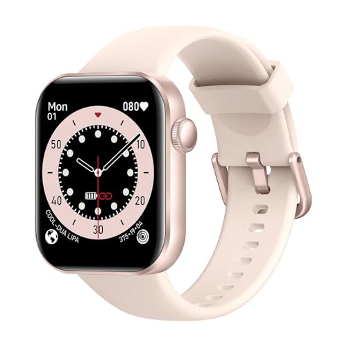 Smartwatch Damen Herren, 1,85' HD-Display Smart Watch mit Telefonfunktion, 140+ Sportmodi Fitness Tracker mit Herzfrequenz SpO2 Schlafmonitor Schrittzähler, IP68 Wasserdicht Fitnessuhr für iOS Android