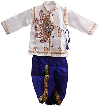 Jinie Dhoti Kurta Fancy Kurta Pyjama Dress for Baby Boy Color - Multicolor (3-12 Months)