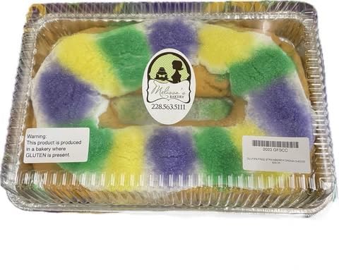 Glute Free Filled King Cake (Standard, Strawberry)