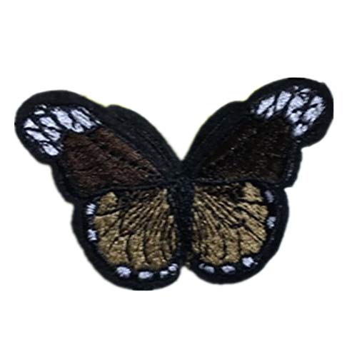 Openg Ecusson Thermocollant Enfant Ecussons Dentelle Garniture Col en Dentelle Applique Patch Fer Patchs pour Les Vêtements À Coudre Patches Brown Cover