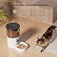 IMIPAW Futterautomat Katze, Katzenfutter Automat mit Programmierbarem Timer, Einfache Bedienung, 1-6 Mahlzeiten pro Tag, Futterspender für Katzen und Hunde, 3L