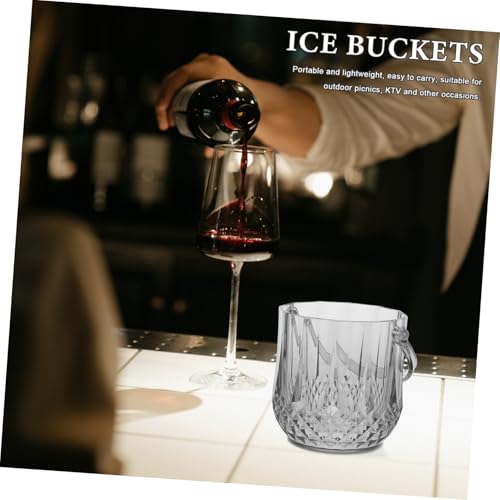 Stockage boissons et glaçons usage domestique avec seau à bière transparent - 6