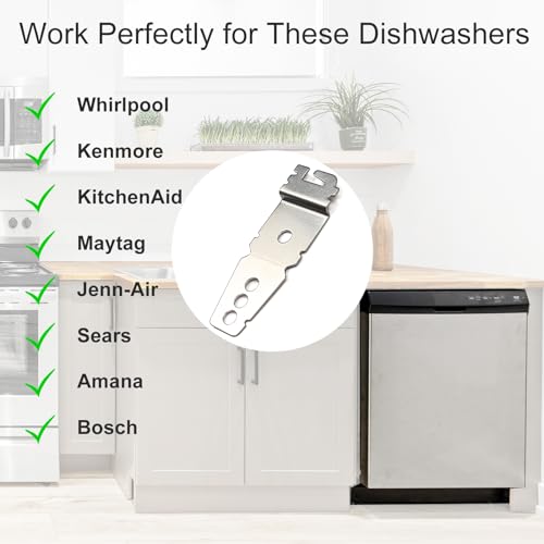 image for Dishwasher Mounting Bracket - OEM Quality Dishwasher Bracket, Dishwash