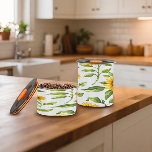 Contenedor hermético de acero inoxidable para café de 500 ml miniatura 7