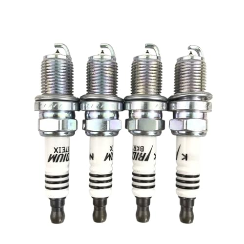 4 Bougies d'allumage Iridium BKR7EIX 2667 pour BMW et Honda