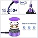 for Samsung Watch Charger Magnetic Fast Charging Cable Compatible Galaxy Watch 8/8 Classic/FE 7 Ultra/6/6 Classic/5 Pro/5/4/3/Active2,5 V 1A USB Fast Charger Adapter with 3FT Wireless Charging Dock
