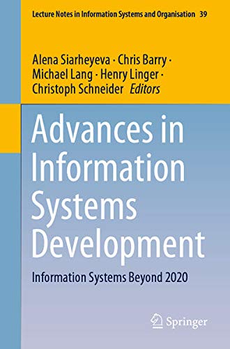 Buy Advances in Information Systems Development — BookShops.in