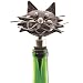 Decorative Whimsical Metal Kitty Cat Wine Bottle Stopper With Rubber Seal