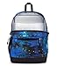 JanSport Cross Town Plus Backpack - Large Main Compartment, Side Water Bottle Pocket, 15-Inch Padded Laptop Sleeve - Cyberspace Galaxy