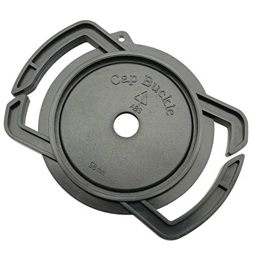 Soporte y sujeción para tapa de lente de cámara TAODAN, 2 piezas, compatible con tapas de 52 mm, 67 mm y 58 mm para cámaras Canon, Nikon y Sony miniatura 7