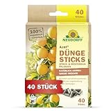 Neudorff Azet DüngeSticks für Zitrus- und Mediterranpflanzen – Bio Zitrusdünger sorgt für...