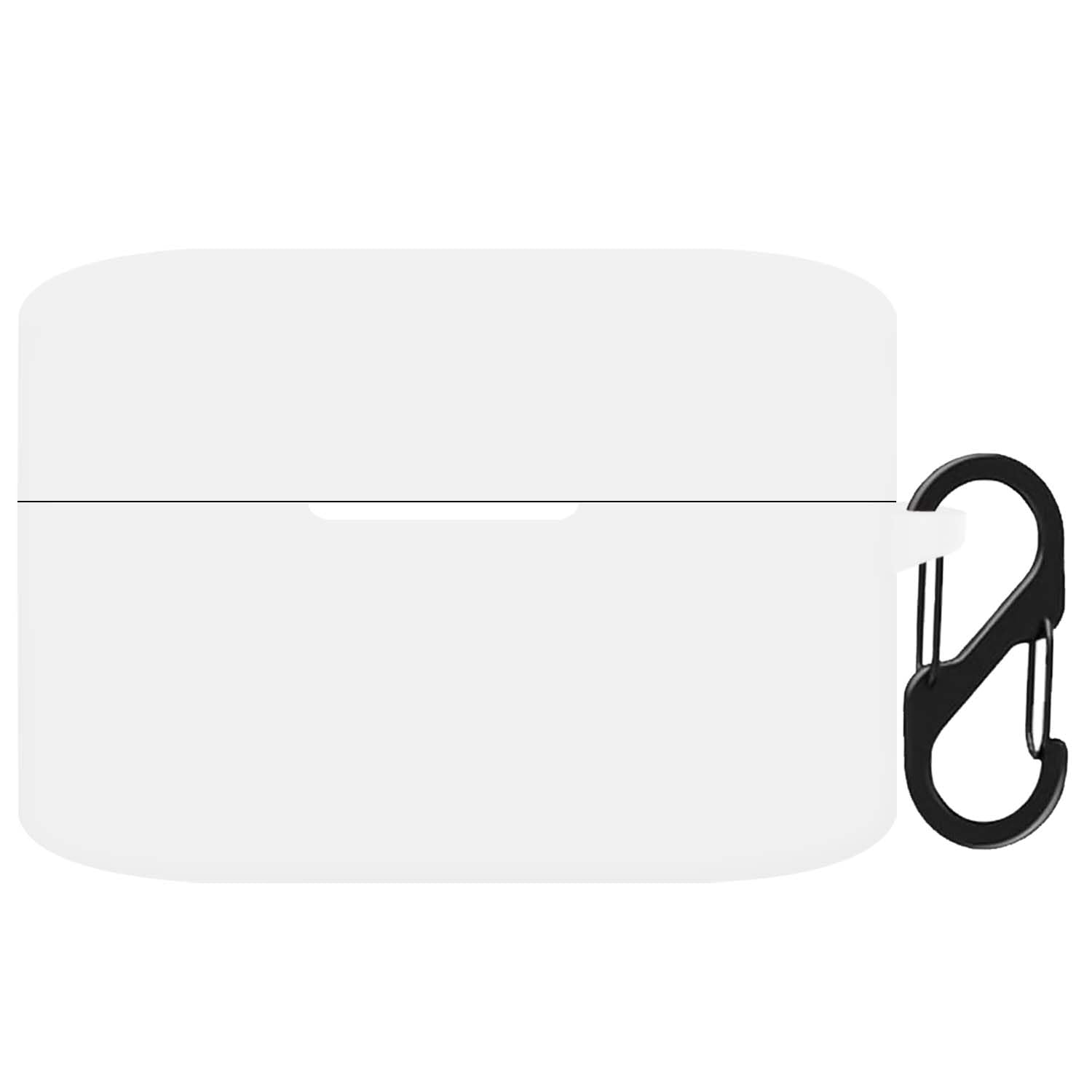 anvique silicone case cover compatible with sony wf-1000xm6 earbuds, shockproof protective cover with keychain