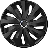 verstellbarer Spannring ZentimeX Z778472 Radkappen Radzierblenden universal 14 Zoll Black