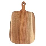 COLLBATH Tabla de Corte de Madera de Acacia para Cocina Resistente Multiusos para Frutas Verduras Carne y Aperitivos