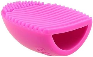 1pack Makeup Brushes Cleaning Egg Make Up Brush Washing Scrubber Silica Glove Blending Brush Cleaning Board Makeup Brush Cleaner Color Removal