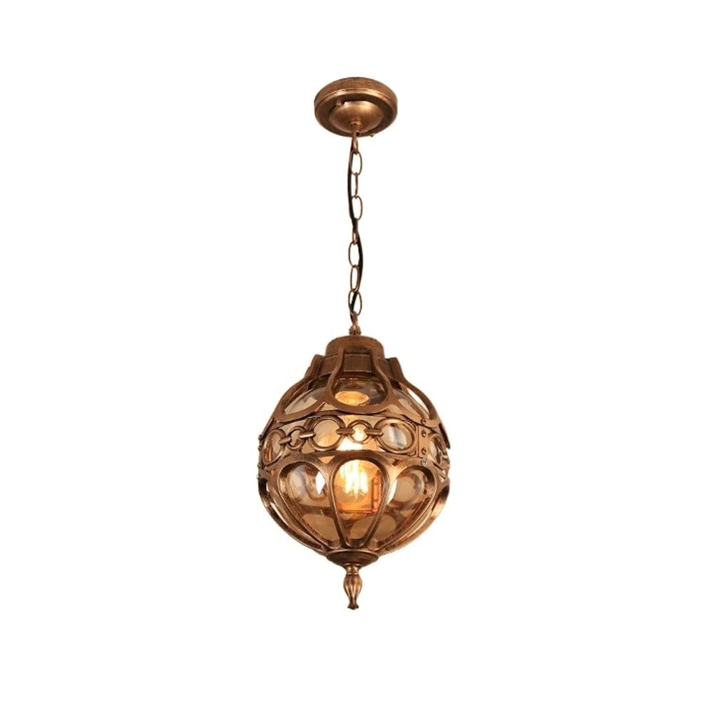 Droplight étanche IP55 Victoria en laiton anti-corrosion avec douille E27 pour porche
